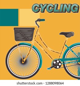 Bicycle Ride More Vector illustration - Vector