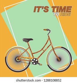 Bicycle Ride More Vector illustration - Vector