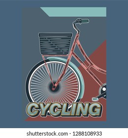 Bicycle Ride More Vector illustration - Vector