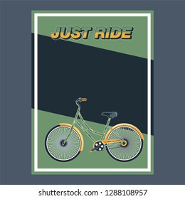 Bicycle Ride More Vector illustration - Vector
