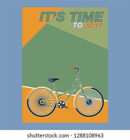 Bicycle Ride More Vector illustration - Vector