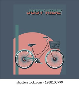Bicycle Ride More Vector illustration - Vector