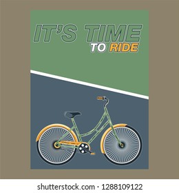 Bicycle Ride More Vector illustration - Vector