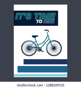 Bicycle Ride More Vector illustration - Vector