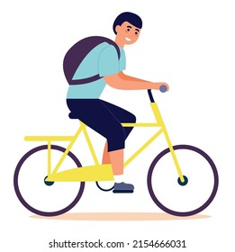 Bicycle Rider Silhouette . Bicycle Rider Vector