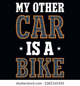 Bicycle riding graphics or typographic tshirt design