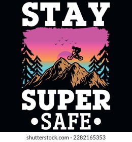 Gráficos para montar en bicicleta o diseño de camisetas tipográficas