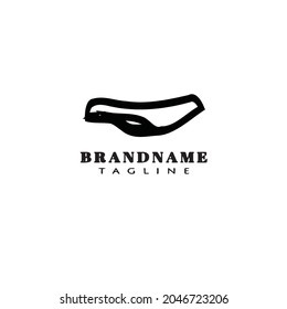 bicycle saddle logo icon design template modern vector illustration