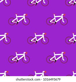 bicycle seamless pattern background