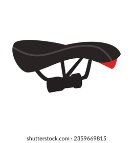 Bicycle seat illustration. Vector image