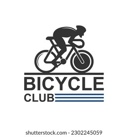 Diseño del logotipo de la tienda de bicicletas imagen vectorial, vector del concepto del logotipo de la bicicleta, diseño sencillo, vector moderno