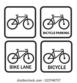 Bicycle sign