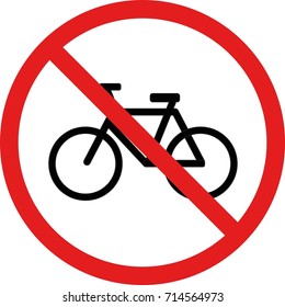 Bicycle sign 