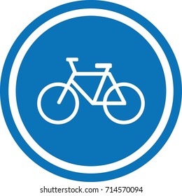 Bicycle sign
