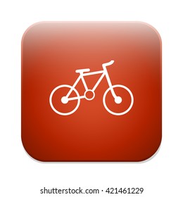 Bicycle sign icon.