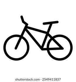 bicycle silhouette art icons white background, bicycle icon on white background
