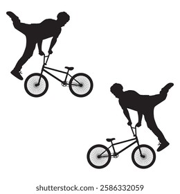 Bicycle Silhouette, Bicycle illustration, Bicycle icon Silhouette, Bicycle Silhouette illustration