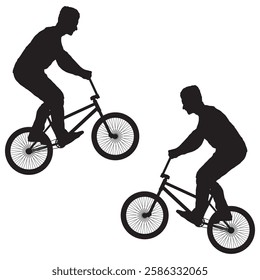 Bicycle Silhouette, Bicycle illustration, Bicycle icon Silhouette, Bicycle Silhouette illustration