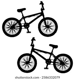 Bicycle Silhouette, Bicycle illustration, Bicycle icon Silhouette, Bicycle Silhouette illustration