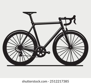 bicycle silhouette  royalty vector image