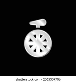 Silber plattierte Metallsymbol