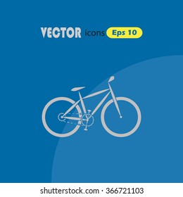 Bicycle sport icon