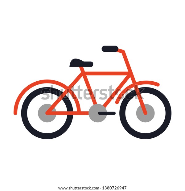 Bicycle Sport Vehicle\
Isolated flat