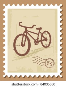 bicycle stamp