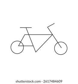 bicycle symbol icon illustration design