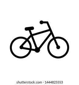 Bicycle Symbol Icon Vector Design Illustration
