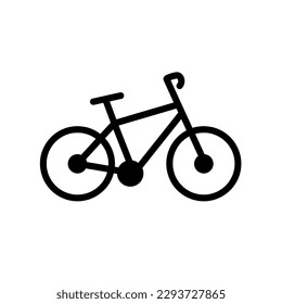 Bicycle Symbol Icon Vector Design Illustration on white background..eps