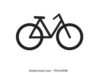 bicycle symbol icon vector illustration graphic design 