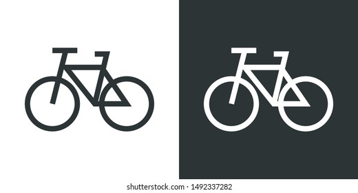 Bicycle Symbol Sign Icon Vector