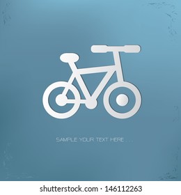 Bicycle symbol,vector