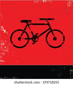 Bicycle symbol,vector