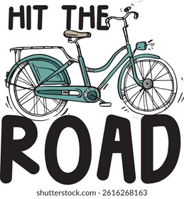 Bicycle T Shirt Design or Art