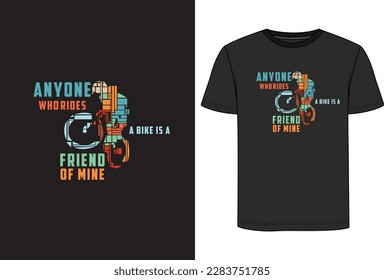 Bicycle t shirt design | Mountain Bike T-Shirt Design | typography t shirt design