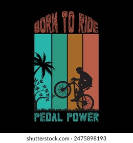 Diseño de la camiseta de la bicicleta, Bicicleta de paseo