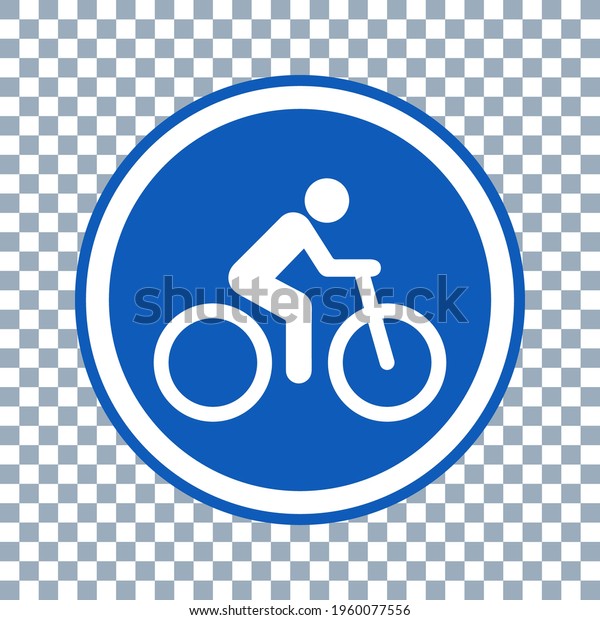Bicycle traffic sign. Bike icon.\
Bicycle vector. bicycle sign symbol. vector\
illustration