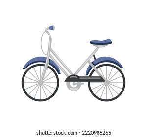 bicycle transport icon isolated style