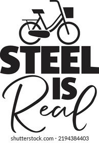 Bicycle  Typography T Shirt Design