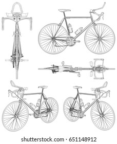 Bicycle Vector 06