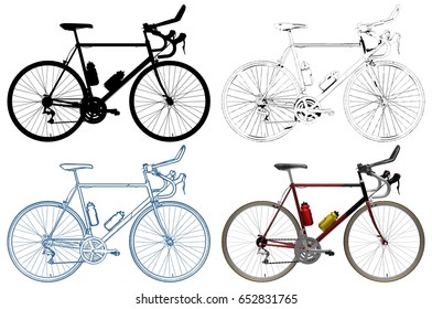 Bicycle Vector 07