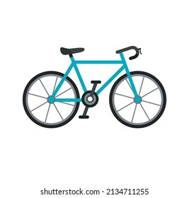 Bicycle vector design on white background