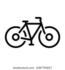 Bicycle Vector Glyph Icon Vector Design