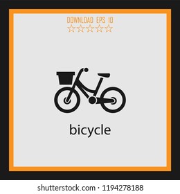 bicycle  vector icon
