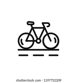 Bicycle vector icon