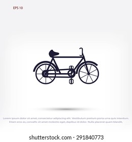 bicycle vector icon