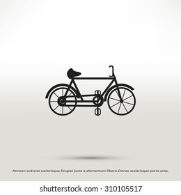 bicycle vector icon