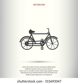 bicycle vector icon